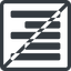 Line, right, down, normal, solid, square, horizontal, mirror, prohibited, text, align, alignment, editor, right-align-solid, right-align, align-right icon