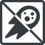 Line, down, normal, square, star, prohibited, space, asteroid, meteoroid, impact, nasa, esa, jaxa, shooting, shooting-star, c-type, s-type, m-type, neo, asteroid-solid icon