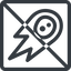 Line, down, normal, square, star, prohibited, space, asteroid, meteoroid, impact, nasa, esa, jaxa, shooting, shooting-star, c-type, s-type, m-type, neo icon