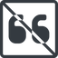 Line, down, normal, square, mark, prohibited, quote, quotation, citation, quote-solid, quotation-mark, double-quotes icon