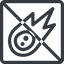 Line, left, normal, square, horizontal, mirror, star, prohibited, space, asteroid, meteoroid, impact, nasa, esa, jaxa, shooting, shooting-star, c-type, s-type, m-type, neo icon