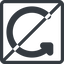 Line, right, normal, square, prohibited, wait, load, update, reload, refresh, restore, change icon