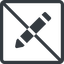 Line, up, normal, wide, square, prohibited, pen, pencil, draw, edit icon