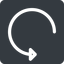 Down, normal, solid, square, arrow, reload, refresh, undo, redo, restore icon