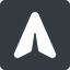 Left, normal, solid, square, message, paper, messaging, plane, airplane, aeroplane, submit, send, paper-plane-solid, paper-plane icon