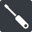 Left, normal, solid, square, tool, mechanics, mechanical, repair, screwdriver, screw, screwdriver-alt-solid icon