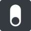 Left, normal, solid, square, setting, apple, on, off, ios, switch, button, radio, switch-solid icon