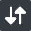 Right, normal, solid, square, horizontal, mirror, arrow, update, change, switch, select, revert, double, double-arrow, change-solid icon
