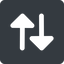 Right, normal, solid, square, arrow, update, change, switch, select, revert, double, double-arrow, change-solid icon
