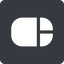 Right, normal, solid, square, computer, keyboard, mouse, pointer, computer-mouse, computer-mouse-solid icon