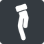 Right, normal, solid, square, healthcare, help, care, gift, hand, giving, giving-hand, love, give, giving-hand-solid icon