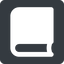 Normal, solid, square, book, note, notebook, library, book-solid icon