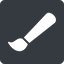 Up, normal, solid, square, paint, brush, illustrate, drawing, painting, brush-solid icon