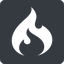Normal, solid, square, logo, brand, icon, codeigniter, igniter, code, php, framework, flame, fire icon