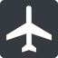 Up, normal, solid, square, dot, plane, airplane, pictogram, dot-50, transportation, air, air-transportation, dot-air-transportation icon