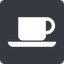Normal, solid, square, shop, cup, dot, pictogram, dot-50, coffee, tea, coffee-shop, dot-coffee-shop icon