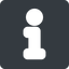Normal, solid, square, info, tag, information, faq, info-solid icon