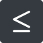 Normal, solid, square, symbol, less, math, mathematics, greater, than, greater-than, less-than, greater-than-equal, less-than-equal, comparison, inequality, mathematical, smaller, bigger, equal, maths icon