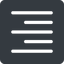 Right, normal, solid, square, text, align, alignment, editor, right-align, align-right icon