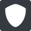 Normal, solid, square, safe, shield, protection, royalty, blazon, shield-solid icon