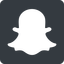 Normal, solid, square, logo, brand, social, network, chat, snapshat-solid, snapchat, snap icon