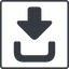 Thin, line, right, solid, square, sign, in, signin, login, log, log-in, download, upload, connection, sign-in-solid icon