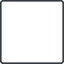 Thin, line, up, circle, square, empty, none icon