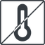 Thin, line, square, horizontal, mirror, prohibited, temperature, thermometer, heat, high, temperature-high-solid, temperature-high, hot icon