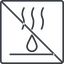 Thin, line, square, prohibited, hot, caution, liquid, hot-liquid, caution-hot-liquid, caution-hot-liquid-thin icon