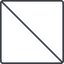 Thin, line, up, circle, square, prohibited, empty, none icon