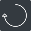 Thin, right, solid, square, horizontal, mirror, arrow, reload, refresh, undo, redo, undo-thin, restore icon