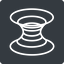 Thin, up, solid, square, wormhole, black-hole, hole, spacetime, interstellar, astrophysics, hyperspace, einstein, rosen, singularity, relativity, wormhole-thin icon
