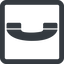 Line, left, wide, square, phone, call, dial, number, dot, telephone, pictogram, dot-50, dot-telephone icon
