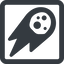 Line, right, wide, square, horizontal, mirror, star, space, asteroid, meteoroid, impact, nasa, esa, jaxa, shooting, shooting-star, c-type, s-type, m-type, neo, asteroid-wide icon