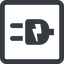 Line, up, wide, square, horizontal, mirror, electricity, plug, charge, charger, electric, electrics, electrical, plug-alt icon