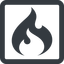 Line, wide, square, logo, brand, icon, codeigniter, igniter, code, php, framework, flame, fire icon