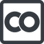 Line, wide, square, python, google, notebook, colab, jupyter, markdown, google-colab icon