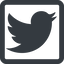 Line, up, wide, square, logo, brand, social, twitter, bird, twit, twitter-solid icon