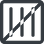Line, right, wide, square, three, prohibited, menu, collapse, bars, bar, expand, list, three-bars-wide, burger, hamburger icon