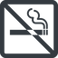 Line, wide, square, prohibited, dot, pictogram, dot-50, smoking, cigarette, cigar, dot-smoking icon