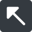 Up, down, left, wide, square, arrow, corner, arrow-corner-solid, increase, decrease icon