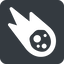 Left, wide, solid, square, star, space, asteroid, meteoroid, impact, nasa, esa, jaxa, shooting, shooting-star, c-type, s-type, m-type, neo, asteroid-wide icon