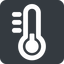 Wide, solid, square, horizontal, mirror, temperature, low, thermometer, cold, thermometer-low, thermometer-low-wide icon
