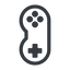 Line, left, normal, horizontal, mirror, game, gaming, games, gamepad, pad, joystick icon