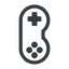 Line, right, normal, horizontal, mirror, game, gaming, games, gamepad, pad, joystick icon