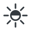 Line, right, normal, star, light, brightness, luminosity, intensity, brilliance, lighter, darker, dark, mode, Illumination, sun, shine, flash, ray, brightness-half icon