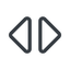 Line, right, normal, order, sort icon