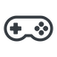 Line, up, normal, game, gaming, games, gamepad, pad, joystick icon