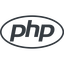 Line, normal, php, hypertext, preprocessor, elipse, php-elips icon