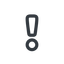Line, normal, mark, warning, exclamation, alert icon